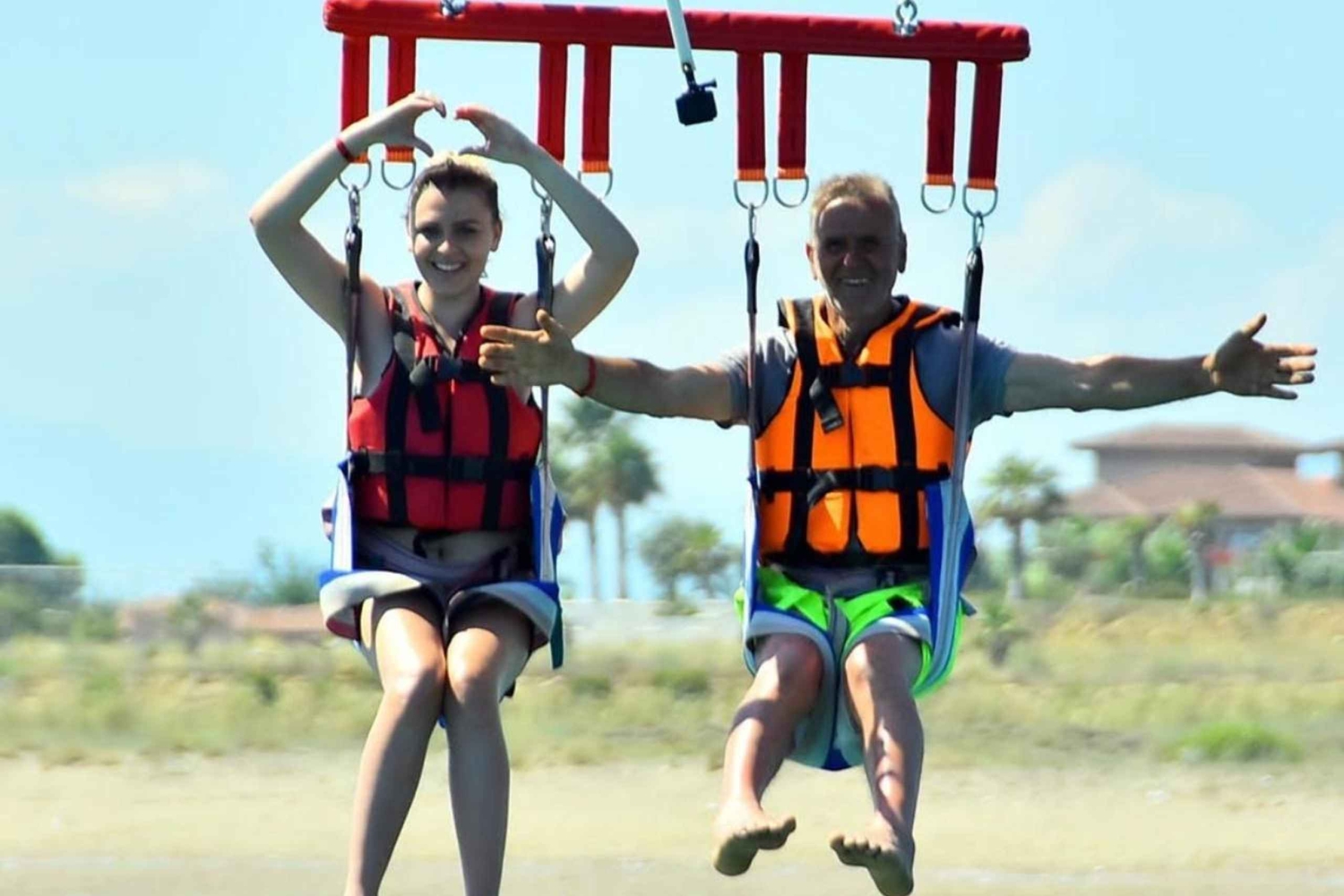 Bali : parachute ascensionnel, bateau banane, jet ski et déjeuner indien