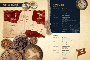 Bali: Pirate Dinner Cruise with Shows, Games, and Music