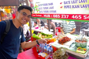 Bali: Privat kvällspromenad med kulinarisk upplevelse