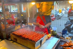 Bali: Privat kvällspromenad med kulinarisk upplevelse