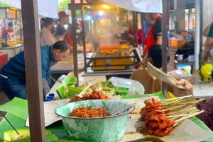 Bali: Privat kvällspromenad med kulinarisk upplevelse