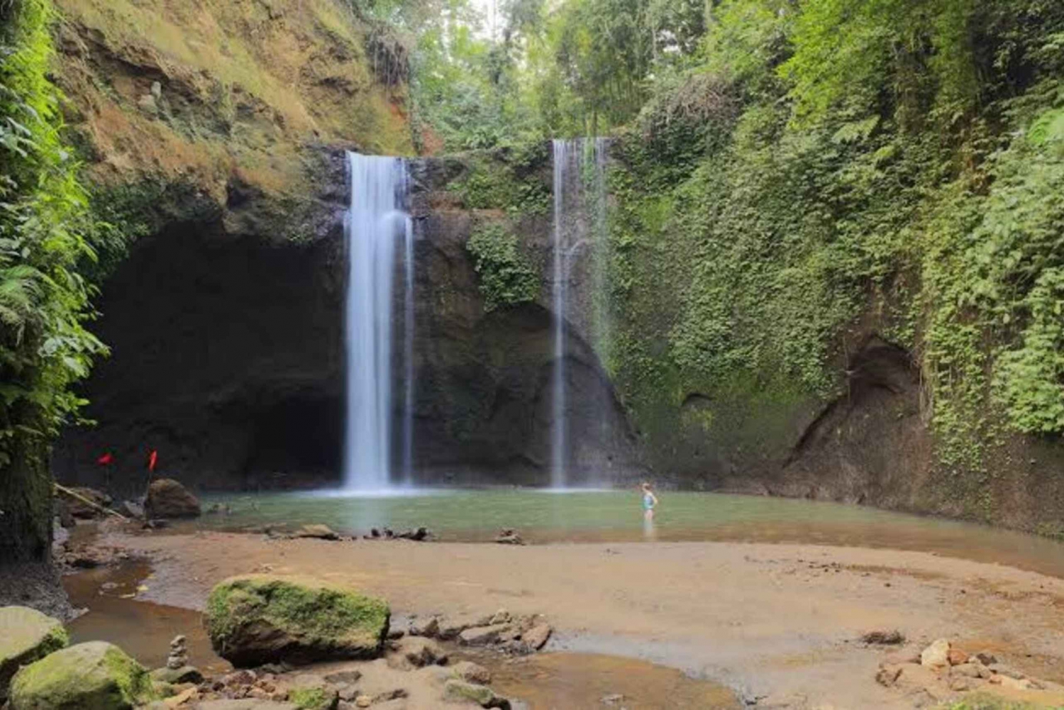 Bali:Private Exotic Waterfalls,Water Temple & Jungle Swing