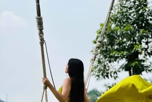 Bali: privétour met jungleschommel, waterval en rijstveld