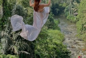 Bali: privétour met jungleschommel, waterval en rijstveld