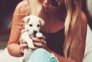 Bali: Yksityinen koiranpentuterapiaelämyksesi huvilassasi