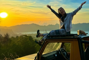 Bali: Tour particular de jipe ao nascer do sol e termas Tudo IncluÃdo