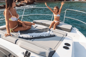 Bali: yacht privato al tramonto per feste e compleanni con champagne