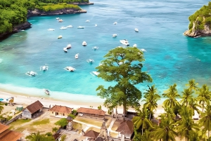 بالي: غطس باليخت الخاص في مانتا بوينت وموقعين بينيدا