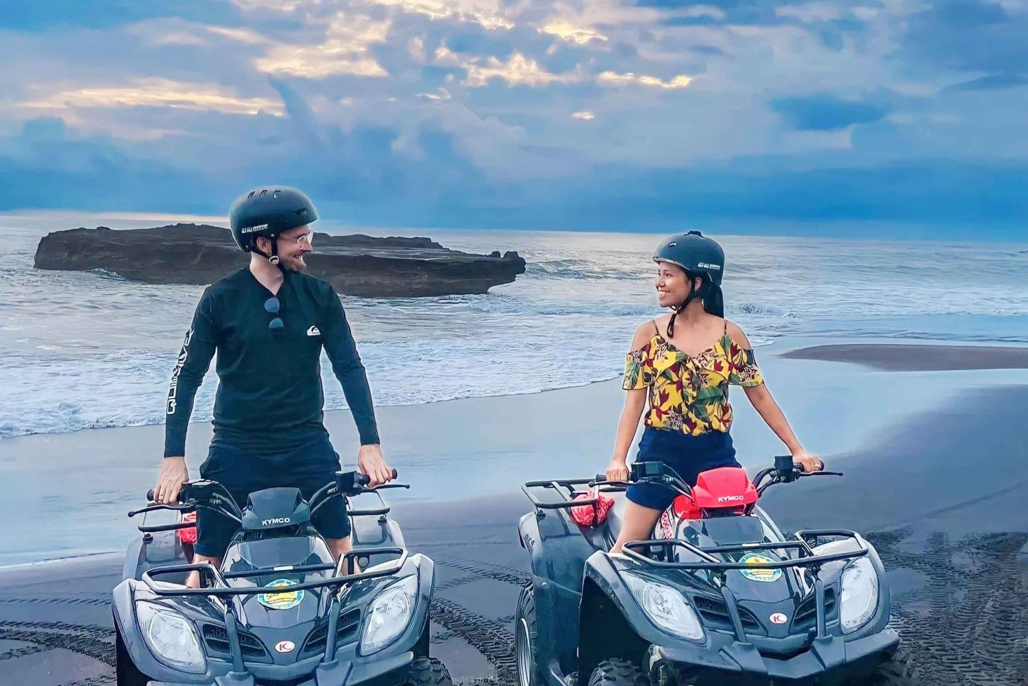 Bali: Quad Bike Beach Ride Experience with Lunch