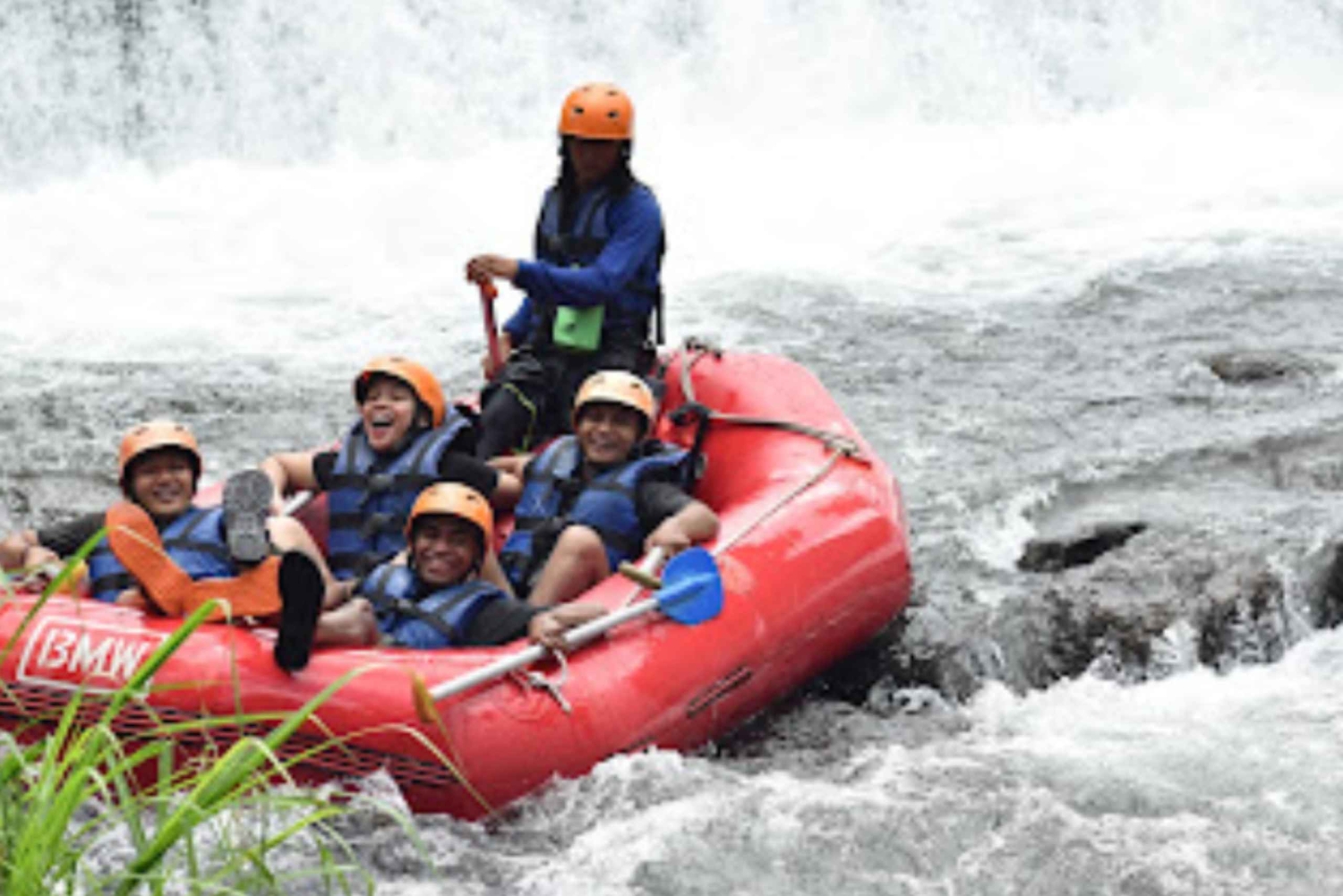 Bali Rafting: River Rafting with Zipline Down to the River