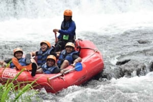 Rafting en Bali: Rafting con tirolina hasta el río