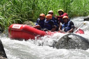 Rafting en Bali: Rafting con tirolina hasta el río