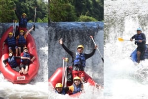 Rafting en Bali: Rafting con tirolina hasta el río