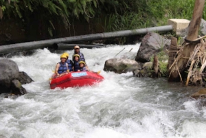 Bali Rafting: River Rafting with Zipline Down to the River