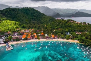 バリ島：聖なる洞窟からブルーラグーン、滝、海までを体験してください