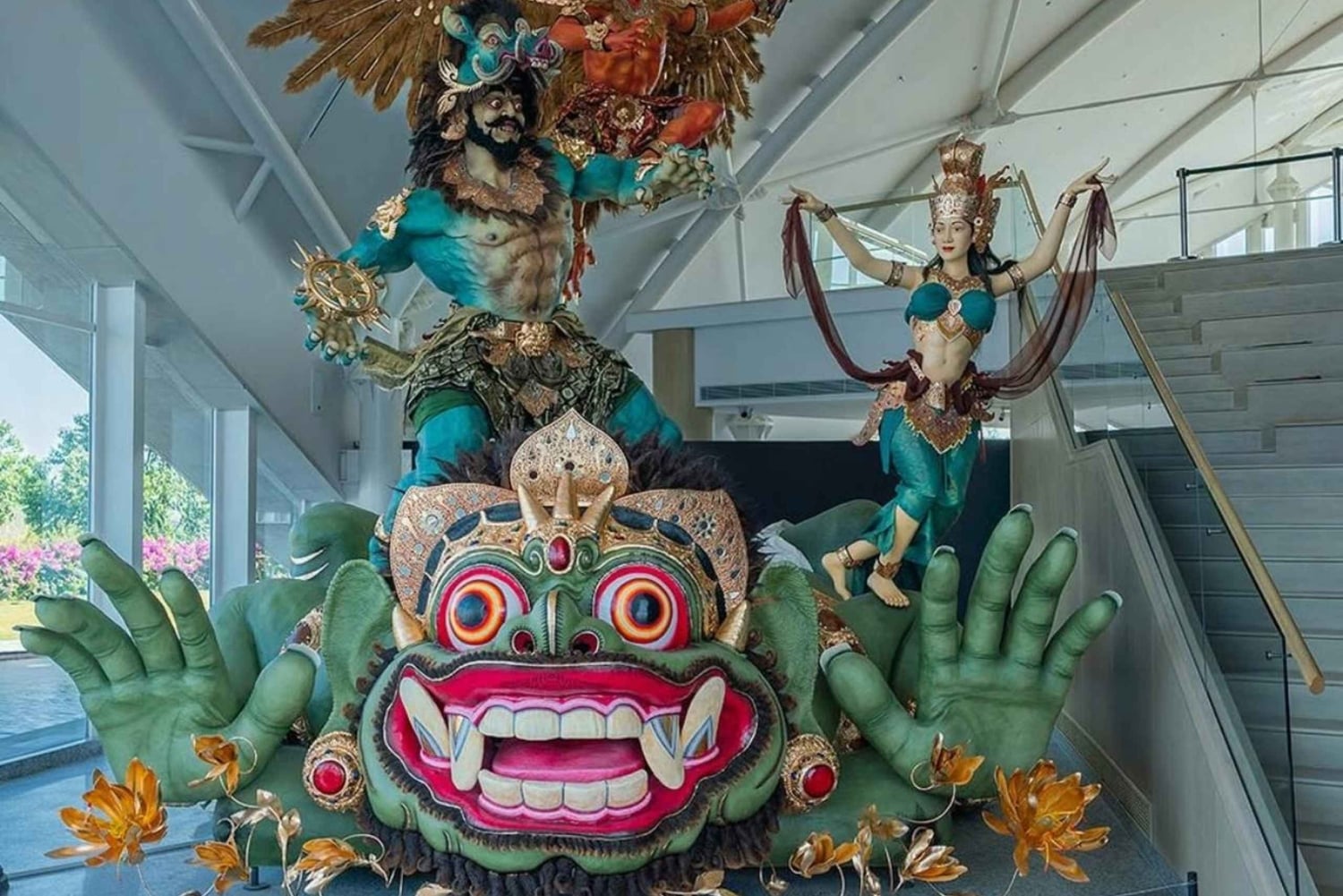 Bali: Dagstur til SAKA-museet, GWK og Kecak-dans