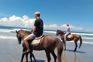 Bali: Seminyak Horse riding and Surf Lesson Beach