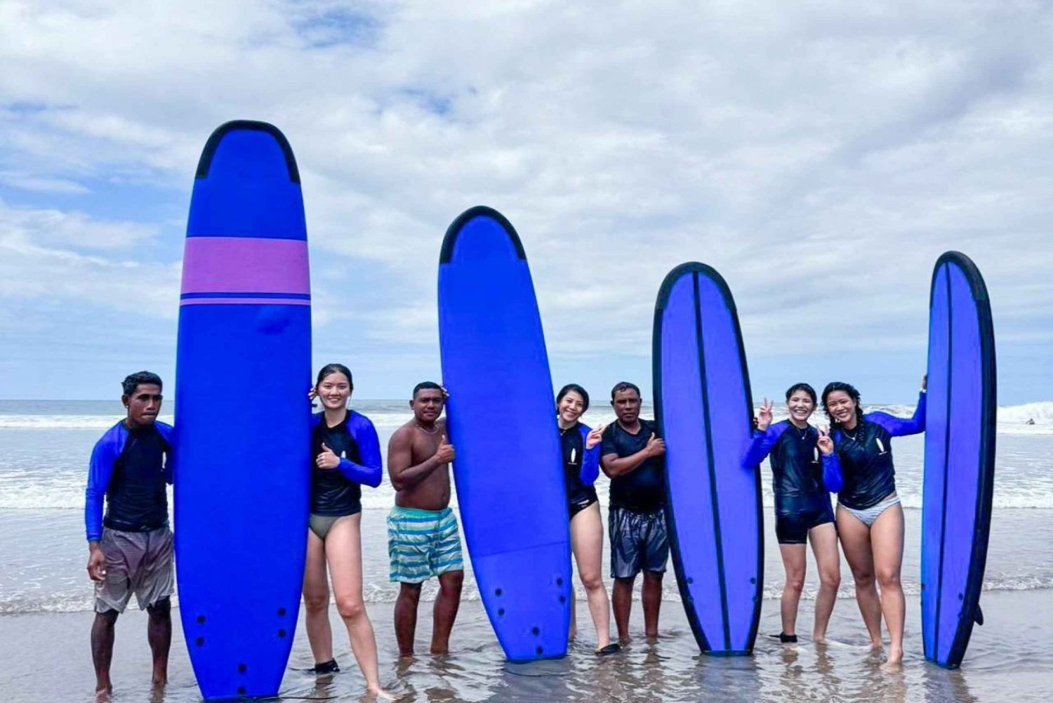 Bali: Seminyak beach private surf lesson for any level