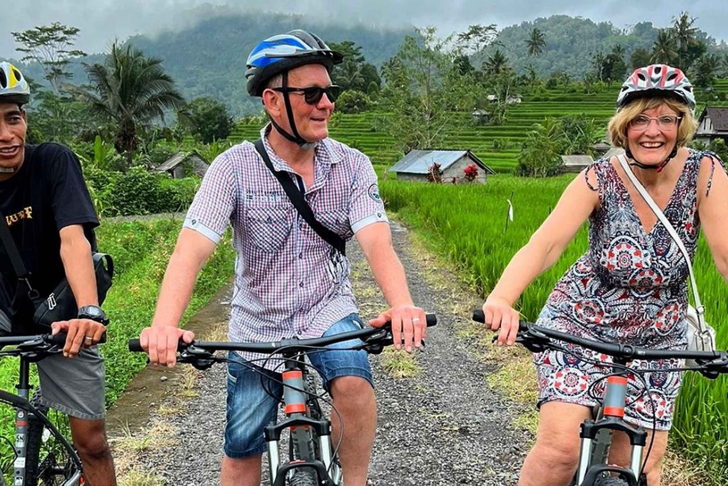 Bali: Sykkeltur i Sidemen-dalen med Gembleng-fossen