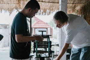 Bali, Sverige Kurs i tillverkning av silversmycken i Canggu