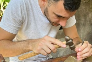 Bali: Workshop zur Herstellung von Silberschmuck im Dorf Sidemen