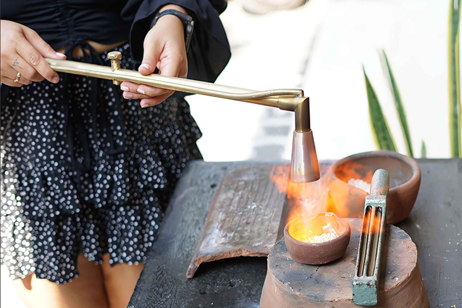 Bali Silver Making Class & Temple Visit