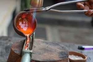 Cours de fabrication d'argenterie à Bali et visite d'un temple