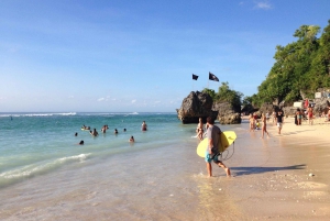 Bali: Praia de Padang, dança do fogo em Uluwatu Kecak e excursão a Suluban