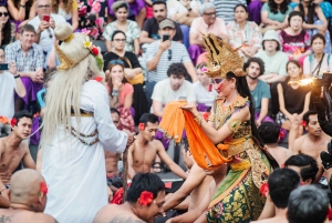 Bali: Praia de Padang, dança do fogo em Uluwatu Kecak e excursão a Suluban
