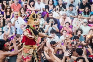 Bali: Praia de Padang, dança do fogo em Uluwatu Kecak e excursão a Suluban