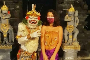 Bali: Uluwatu-templet och Kecak-elddansturen