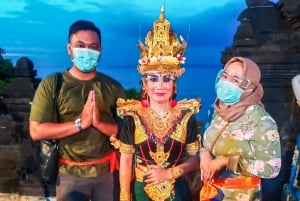 Bali: Uluwatu-templet og Kecak-fyrdans-tur