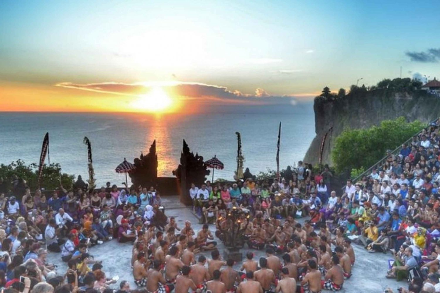Bali : Plongée en apnée, île de la Tortue et Uluwatu Kecak avec déjeuner