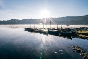 Bali: Sunrise Canoe & Hidden Temple Trek at Lake Tamblingan