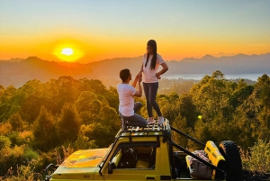 Бали: джип-тур на рассвете, гора Батур и клуб в Убуде