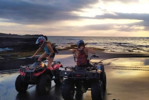 Bali: Aventura en quad y moto todoterreno al atardecer en la playa