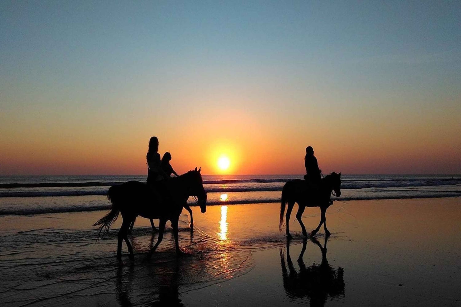 Bali Sunset Horse Ride by the Kedungu Beach