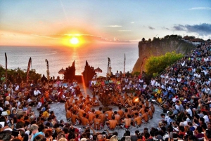 Bali: Sunset Uluwatu Temple & Kecak Fire Dance Private Tour