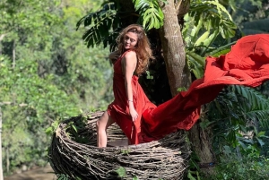 バリ島：スウィングヘブンとグリヤベジ浄化の泉への入場をご利用ください