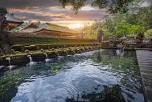 Bali: Sving-, fossefall- og tempeltur med henting på hotellet
