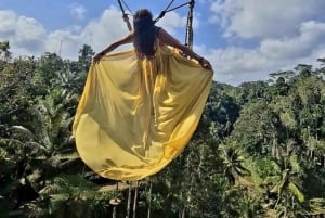 Bali: Sving-, fossefall- og tempeltur med henting på hotellet
