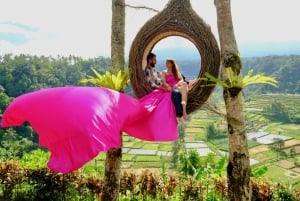 Bali: Swing with Falls, Rice Terrace, & Monkey Forest Option