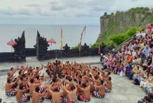 Bali : Tanah Lot Temple, Padang-padang Beach, Kecak Dance