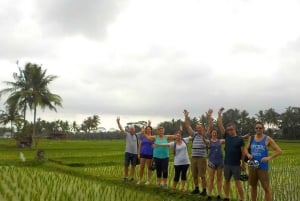 Bali: Tour en bicicleta por el pueblo de Taro con mágicas luciérnagas nocturnas