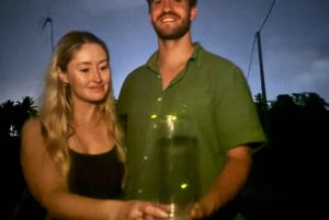 Bali: Tour en bicicleta por el pueblo de Taro con mágicas luciérnagas nocturnas