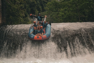 Bali: Telaga Waja White Water River Guidet rafting og lunsj