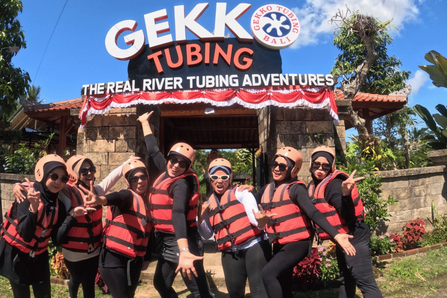 Bali: Aitoja jokiseikkailuja Gekko Tubing Balin kanssa