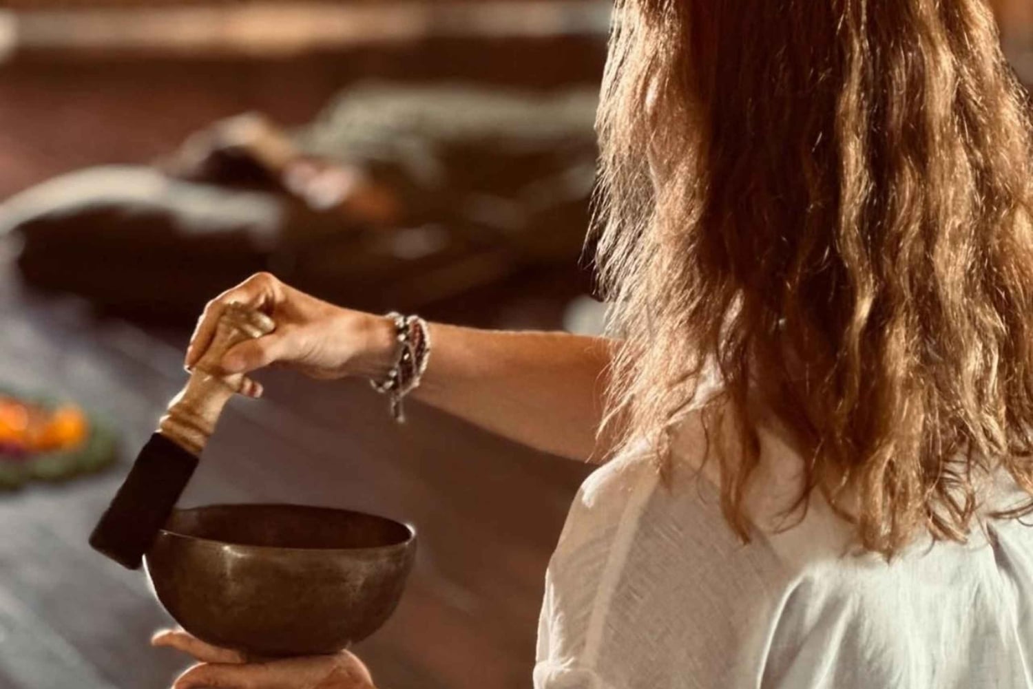 Bali: Tirta Empul Melukat-ceremonie en soundhealing-tour