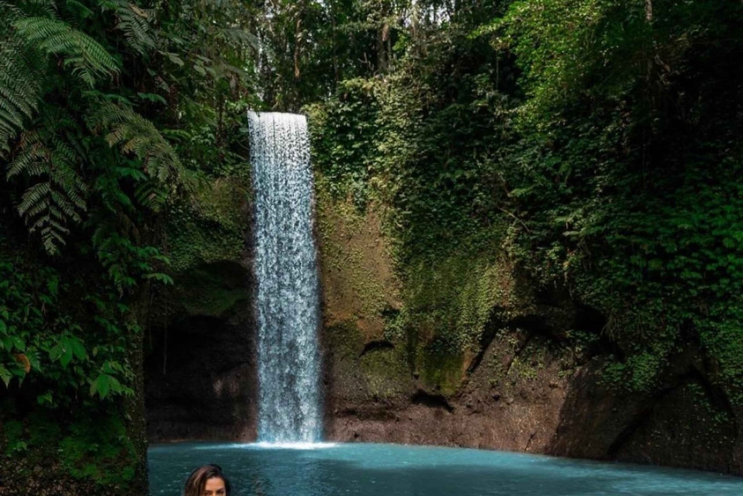 Bali: De 3 bedste vandfald. Tempel og risterrasse