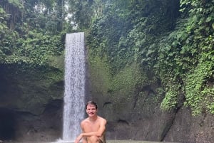 Bali: De 3 bedste vandfald. Tempel og risterrasse